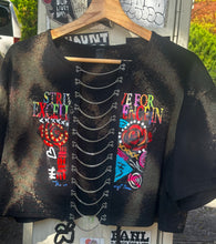 Load image into Gallery viewer, #1 Sexy Hand painted crop top w/ chains