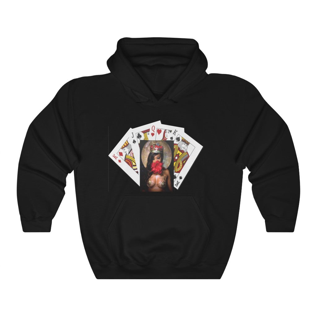 Queens are born in Brooklyn Hoodie