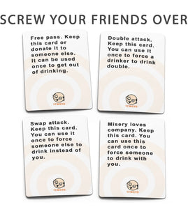 Drinking card game