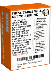 Drinking card game