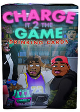 Load image into Gallery viewer, Charge it to the Game Drinking cards